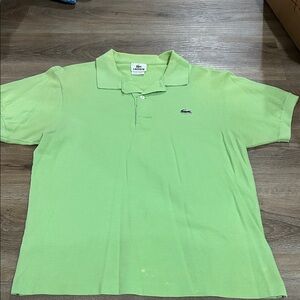 Vintage Lacoste Light Green Polo Shirt